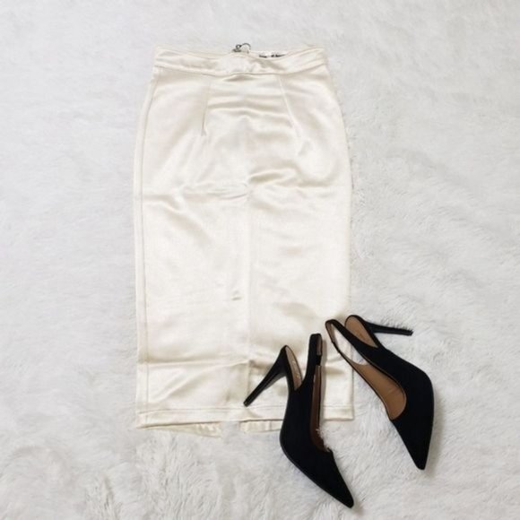 American Apparel Disco Midi Skirt size S NEW - Picture 4 of 8